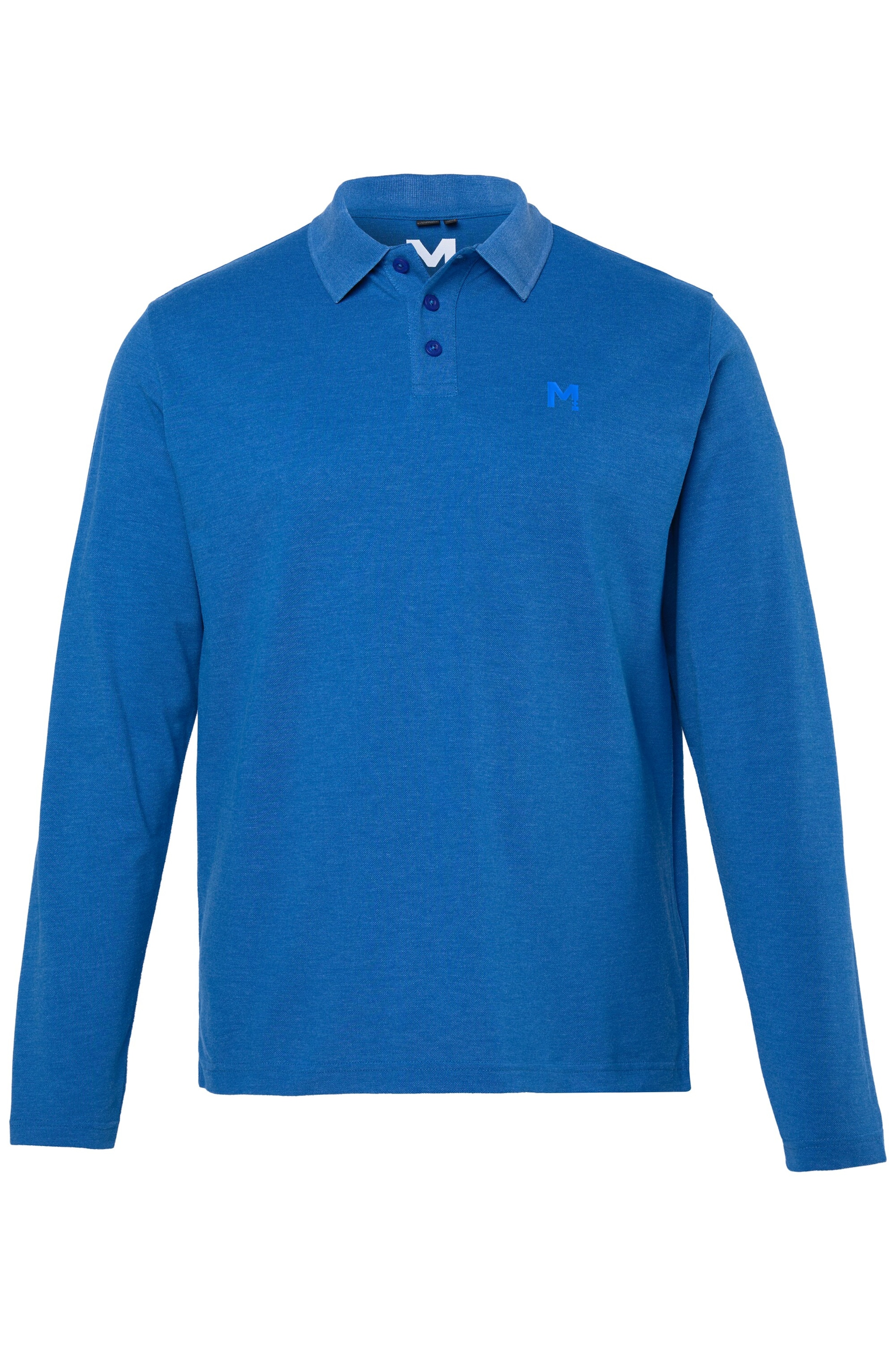 Men Plus Shirt in Blue: front