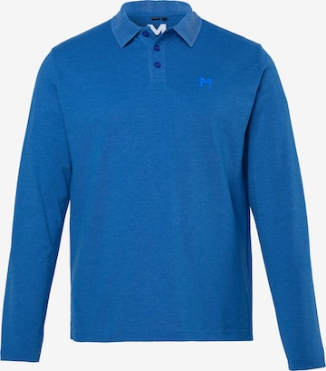 Men Plus Shirt in Blue: front