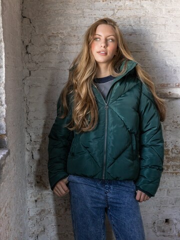 Looxs Revolution Winterjas in Groen
