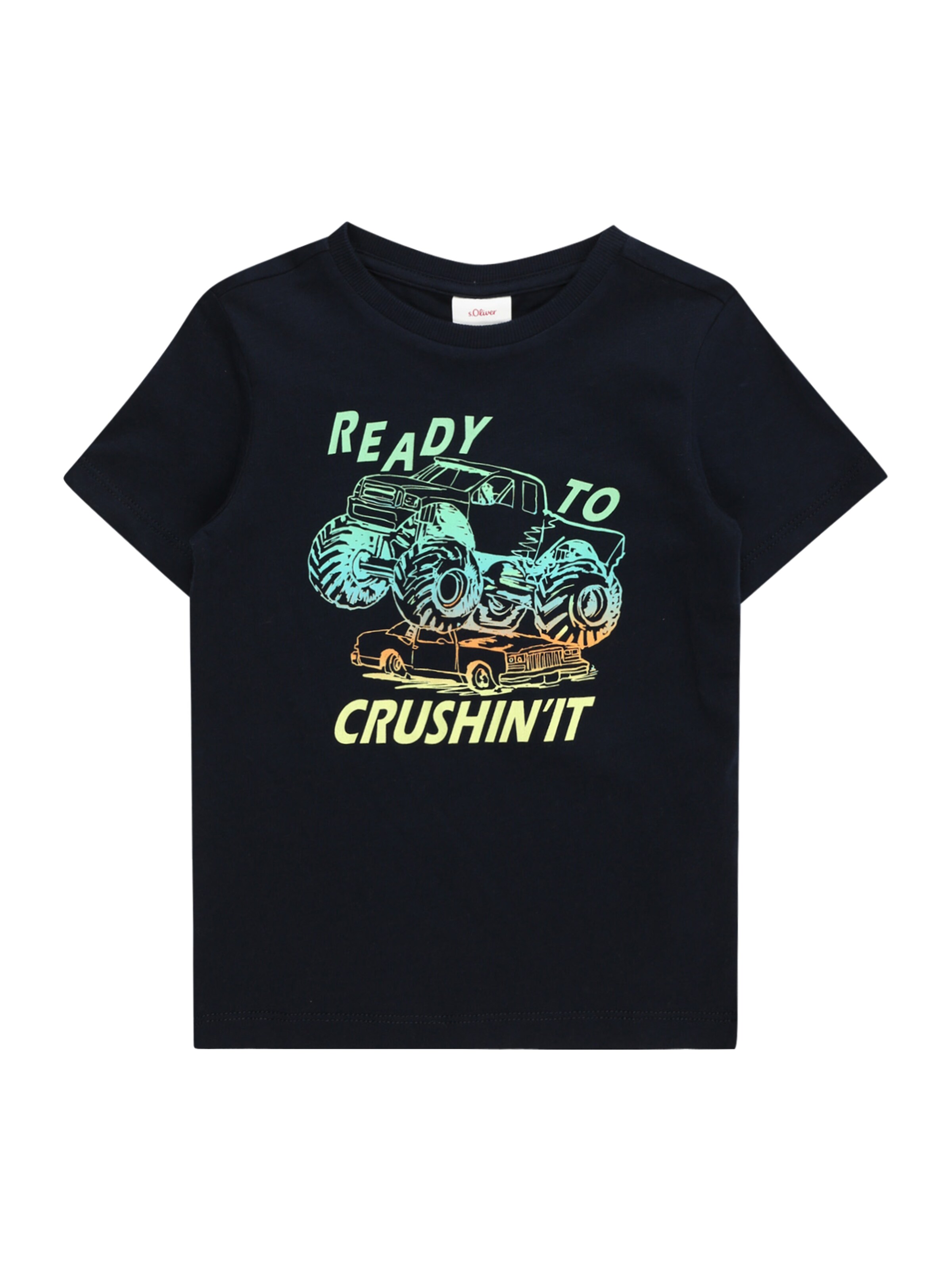 T-Shirt s.Oliver en bleu : devant