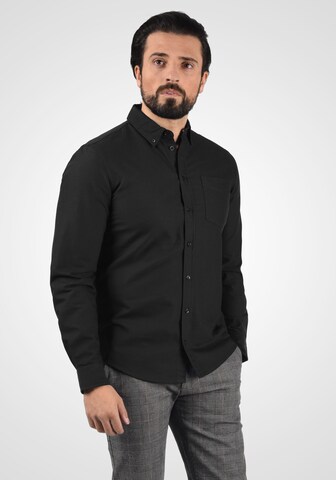 BLEND Regular fit Overhemd 'Dubbo' in Zwart: voorkant