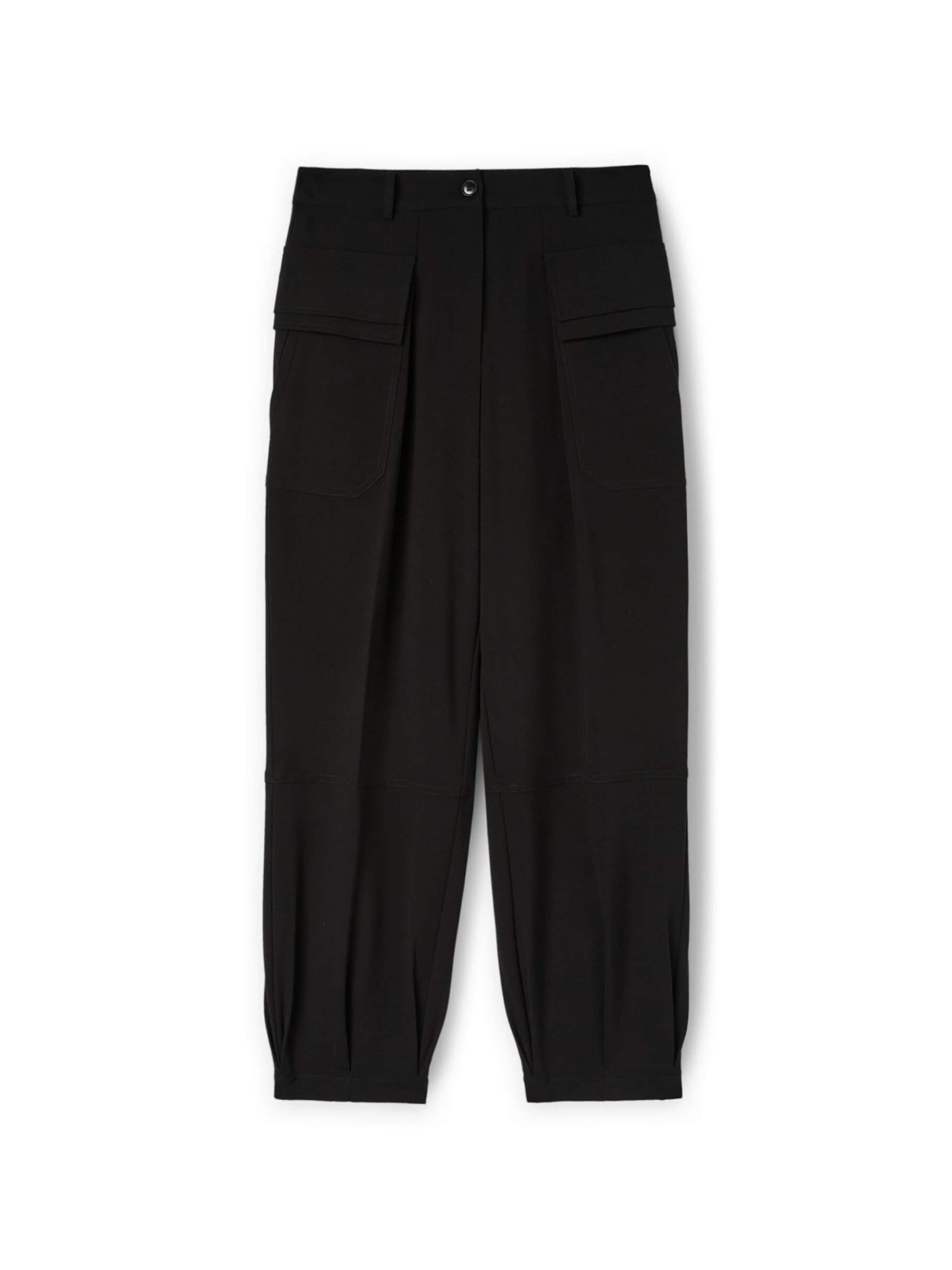 MOTIVI Regular Hose‌‌‌‌‌‌‌‌‌‌ in Schwarz: Vorderseite