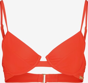 T-shirt Top per bikini 'Pina' di Alife and Kickin in rosso: frontale