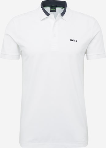 T-Shirt 'Paule' BOSS Green en blanc : devant