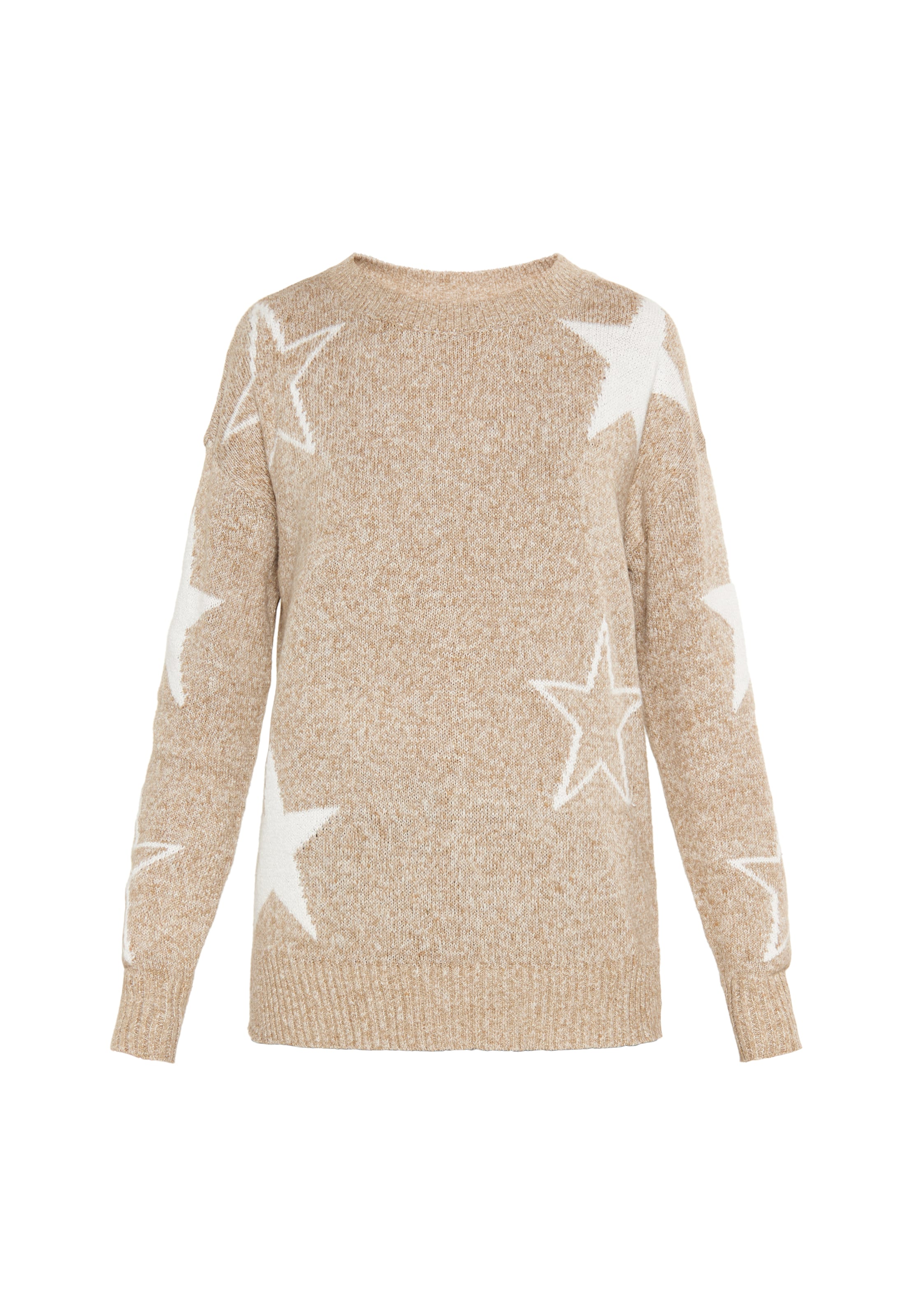 usha BLUE LABEL Pullover in Beige: Vorderseite