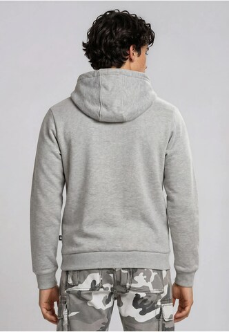 Brandit Sweatjacke in Grau