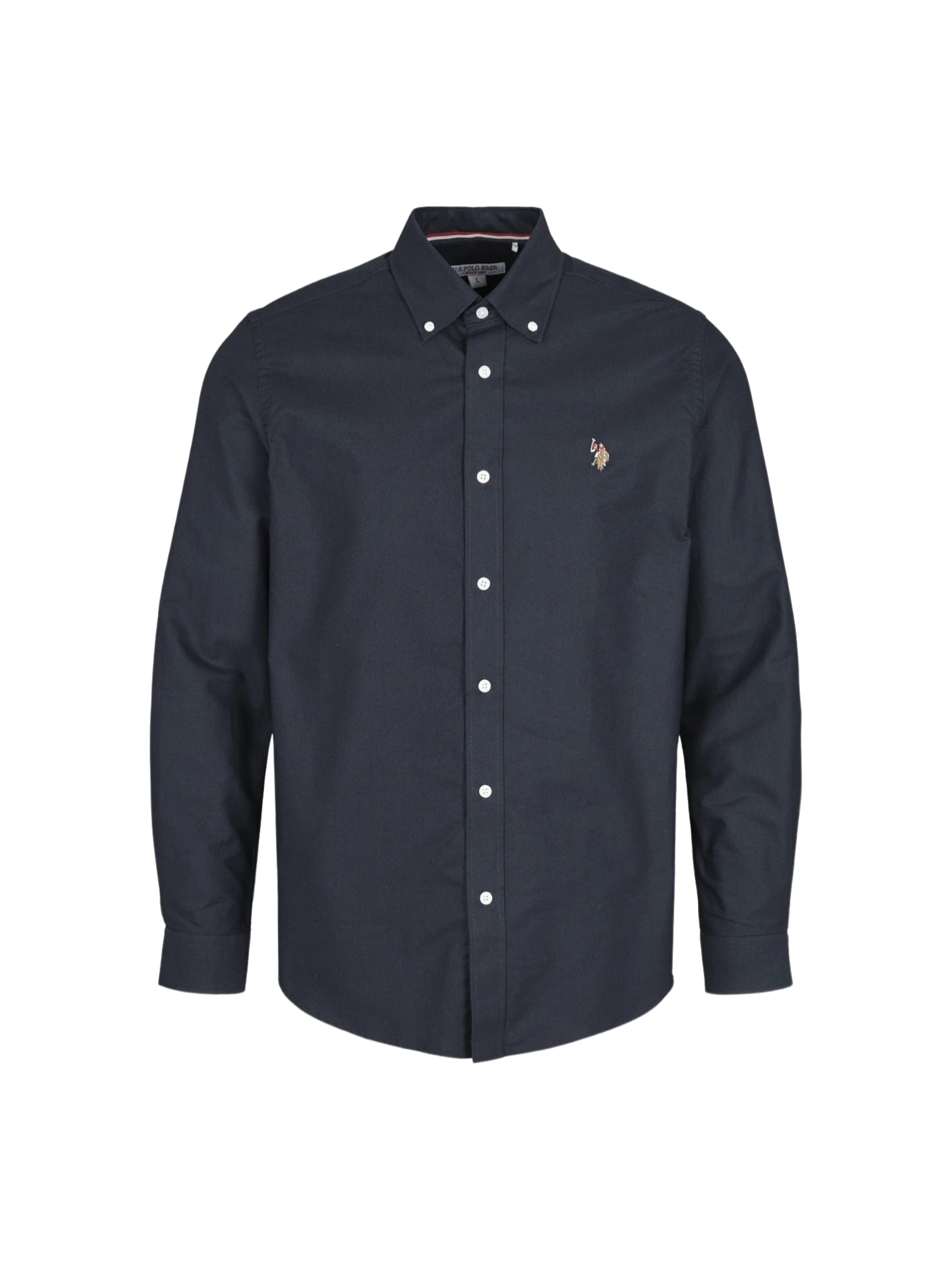 U.S. POLO ASSN. Regular Fit Hemd in Blau: Vorderseite