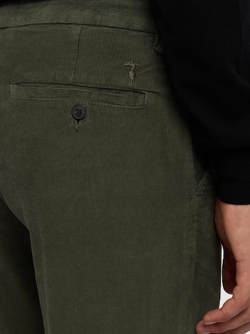 Regular Pantalon Trussardi en vert