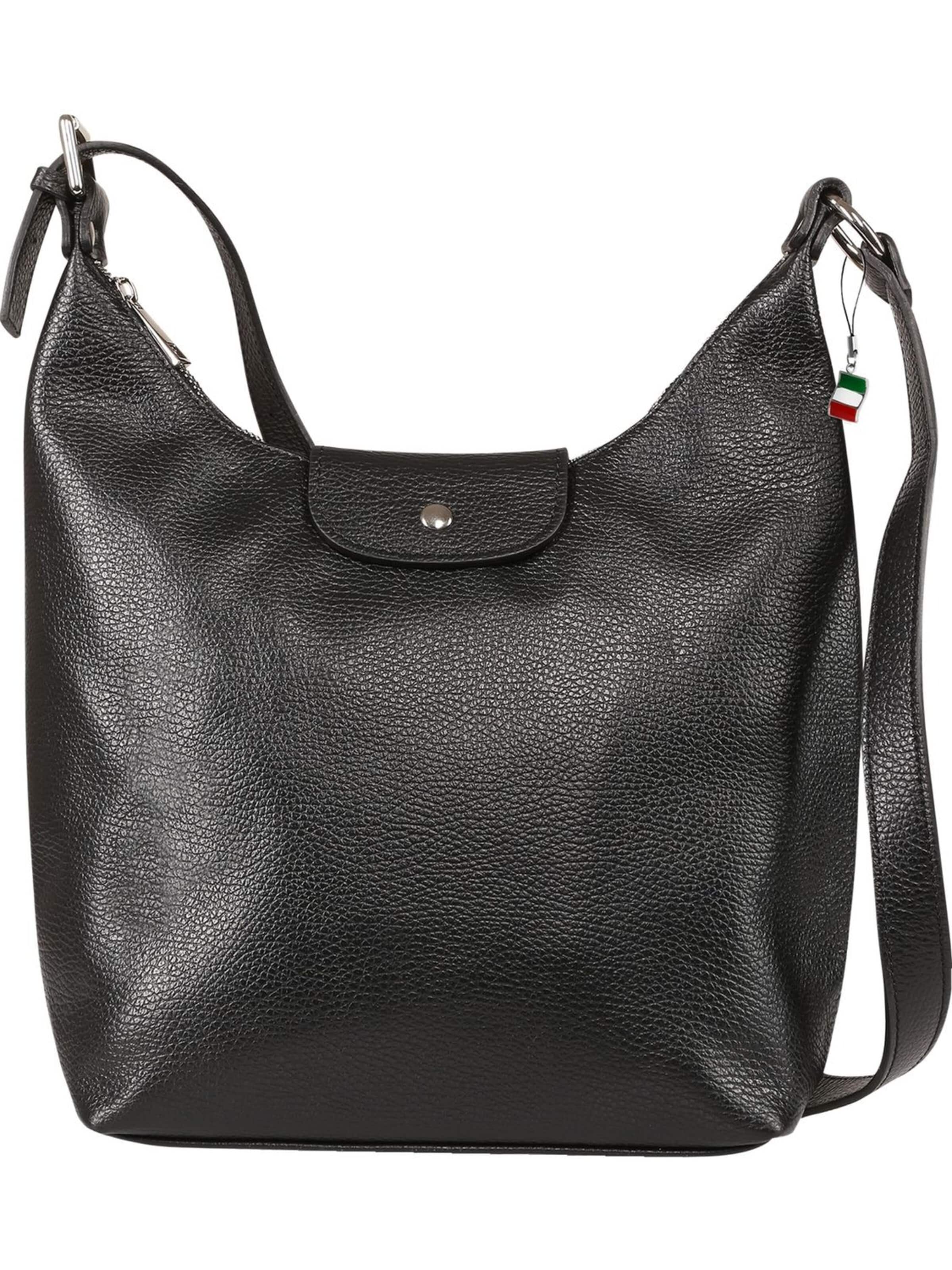 Florence Crossbody Bag in Black: front