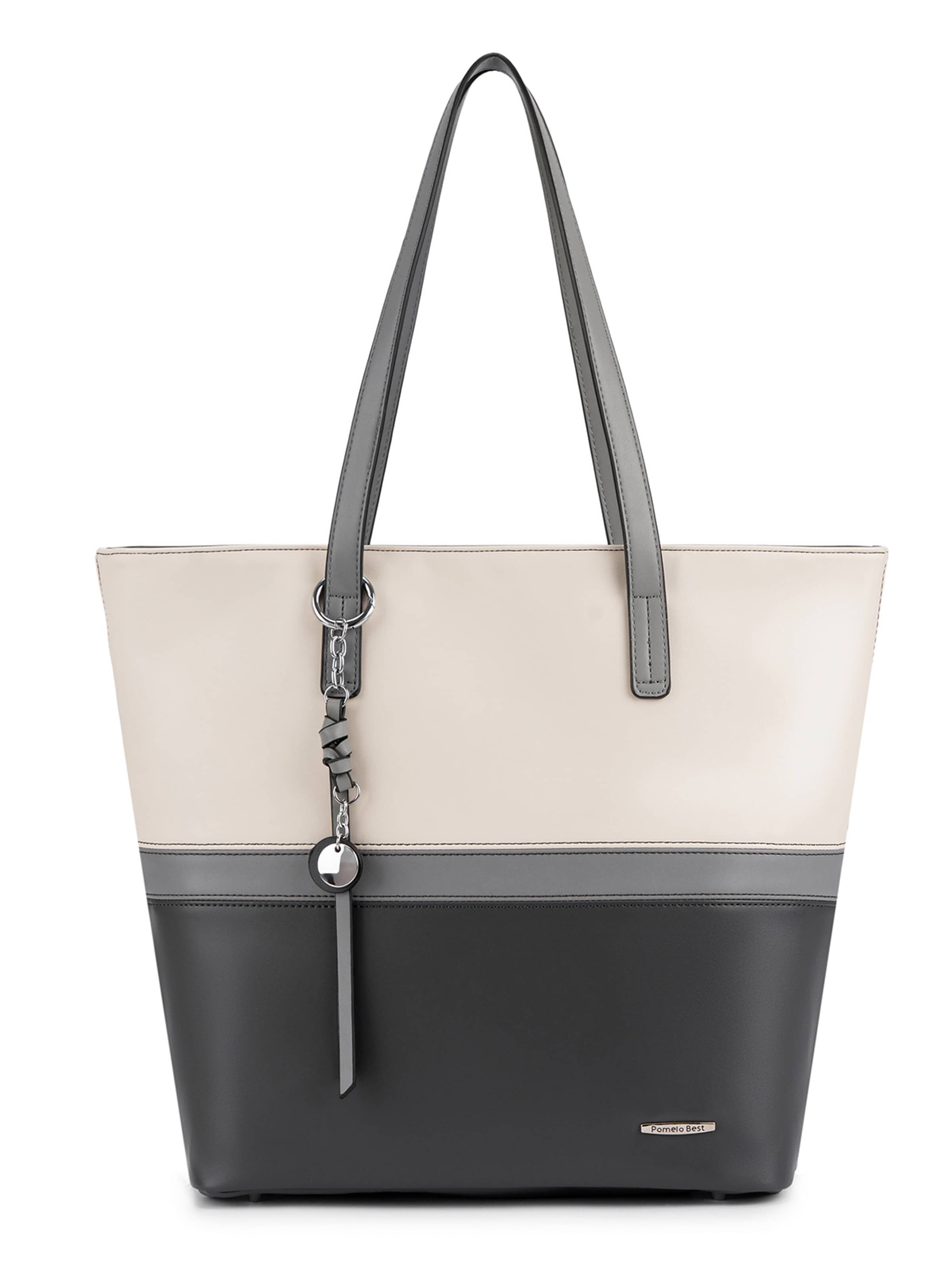Pomelo Best Shopper in Grey: front