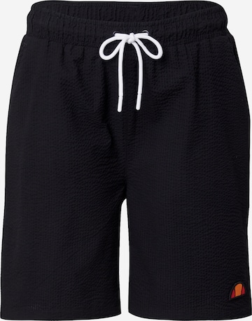 juoda ELLESSE Laisvas Kelnės 'Cnyk': priekis