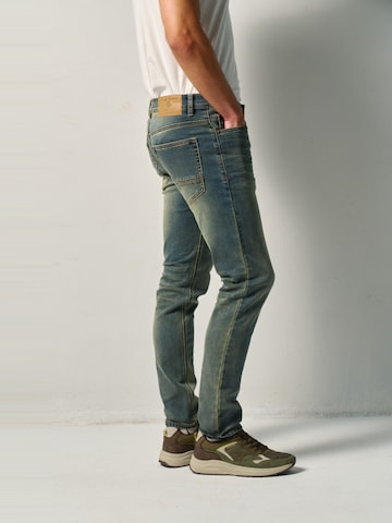 KOROSHI regular Jeans i blå
