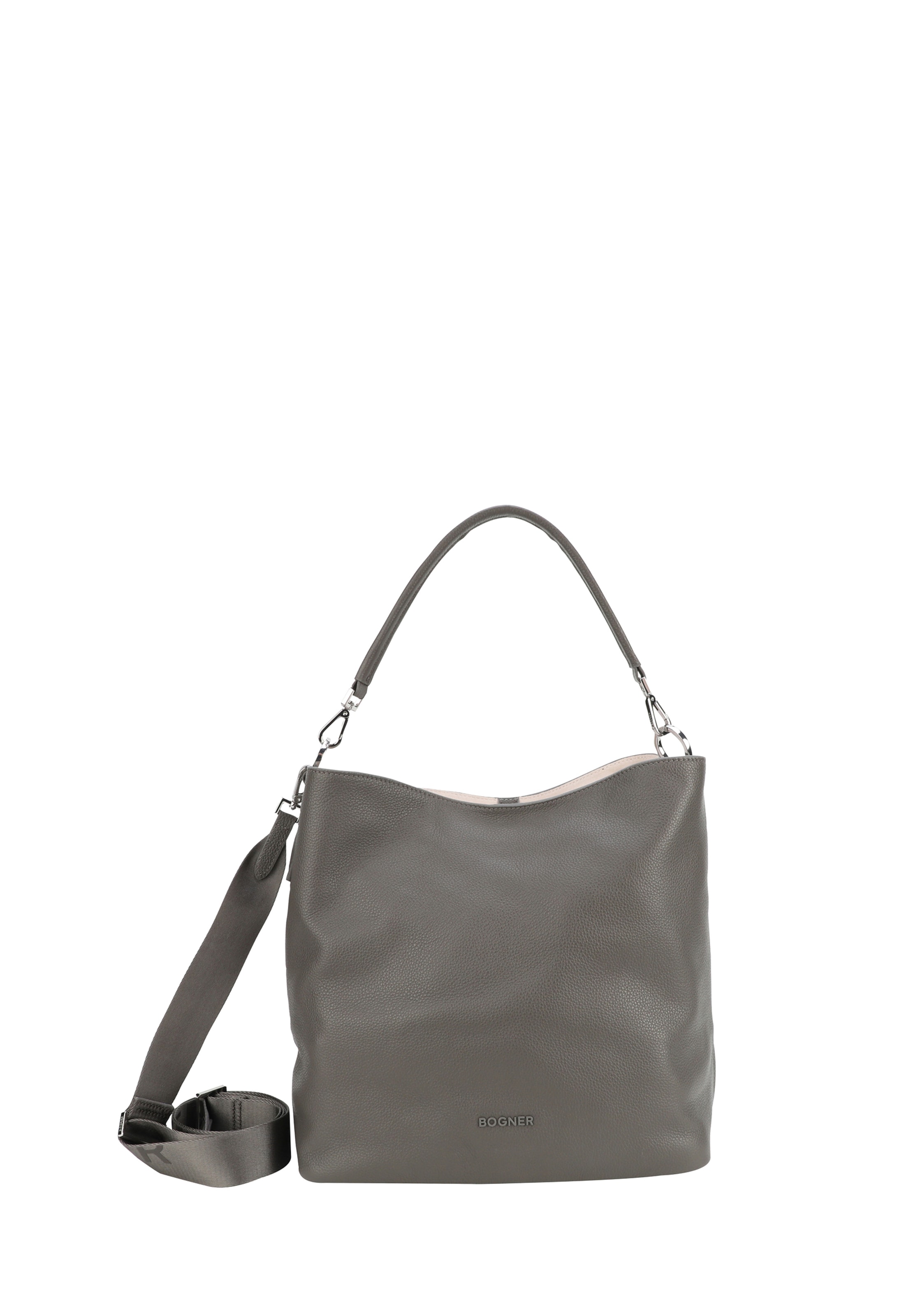 BOGNER - Bolso de hombro 'Pontresina Jessi' en gris: frente