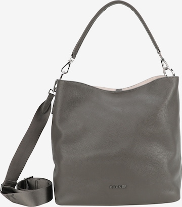 BOGNER - Bolso de hombro 'Pontresina Jessi' en gris: frente
