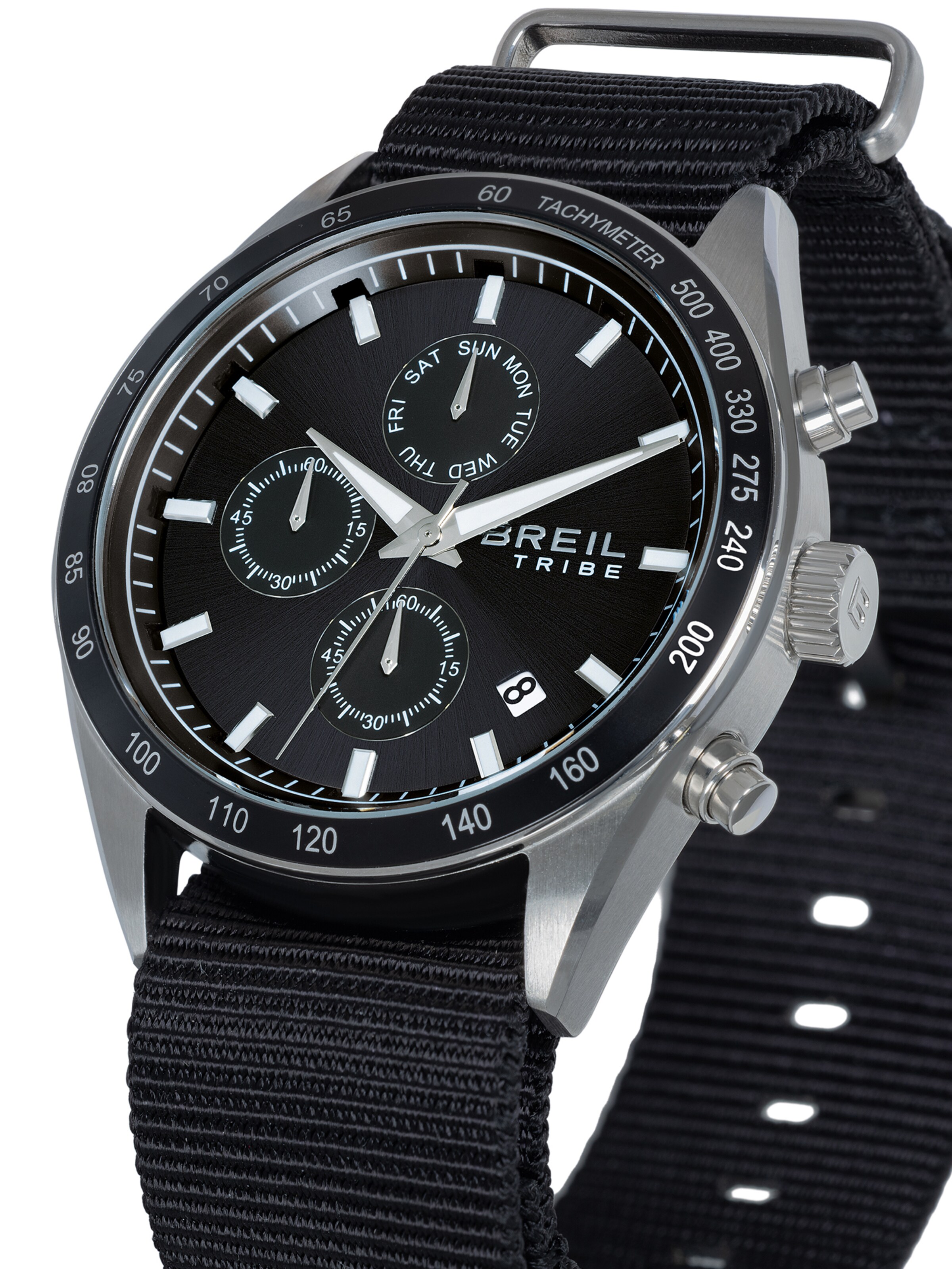 Montre à affichage analogique 'ECHO' Breil en noir