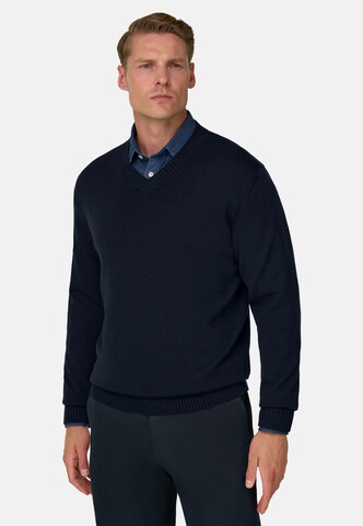 Boggi Milano Pullover in Blau: Vorderseite