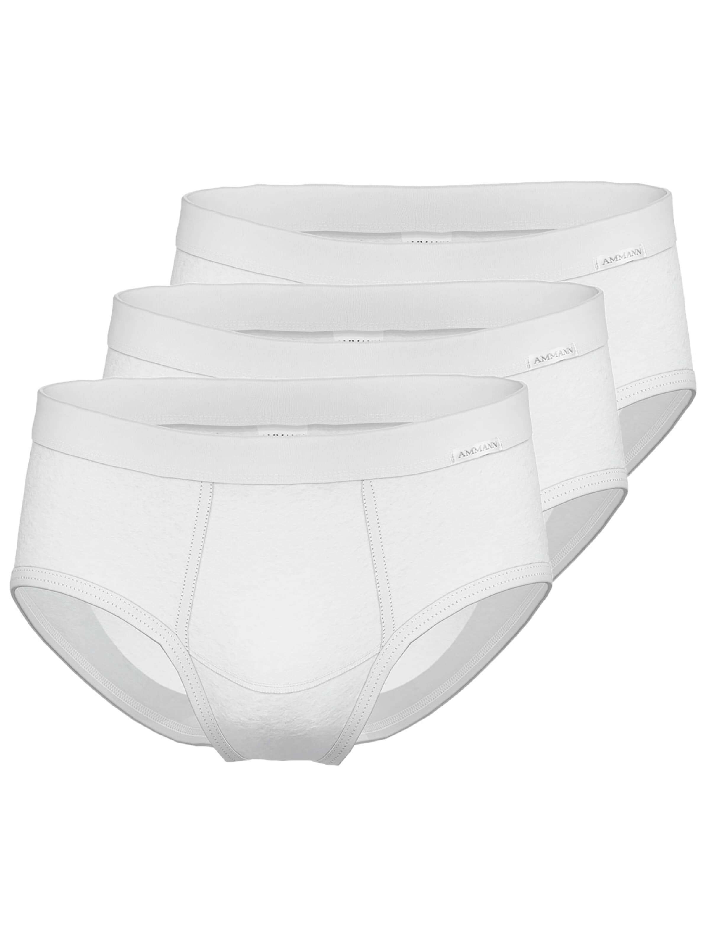 Ammann Panty 'Feinripp Premium' in White: front
