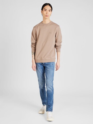 Sweat-shirt 'Westart' BOSS en beige