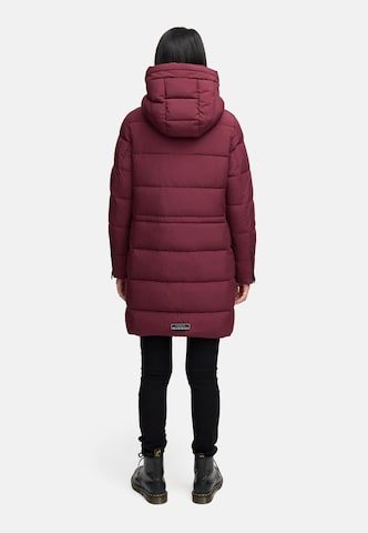 MARIKOO Winter coat 'Karumikoo XVI' in Red