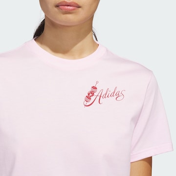 T-shirt ADIDAS SPORTSWEAR en rose