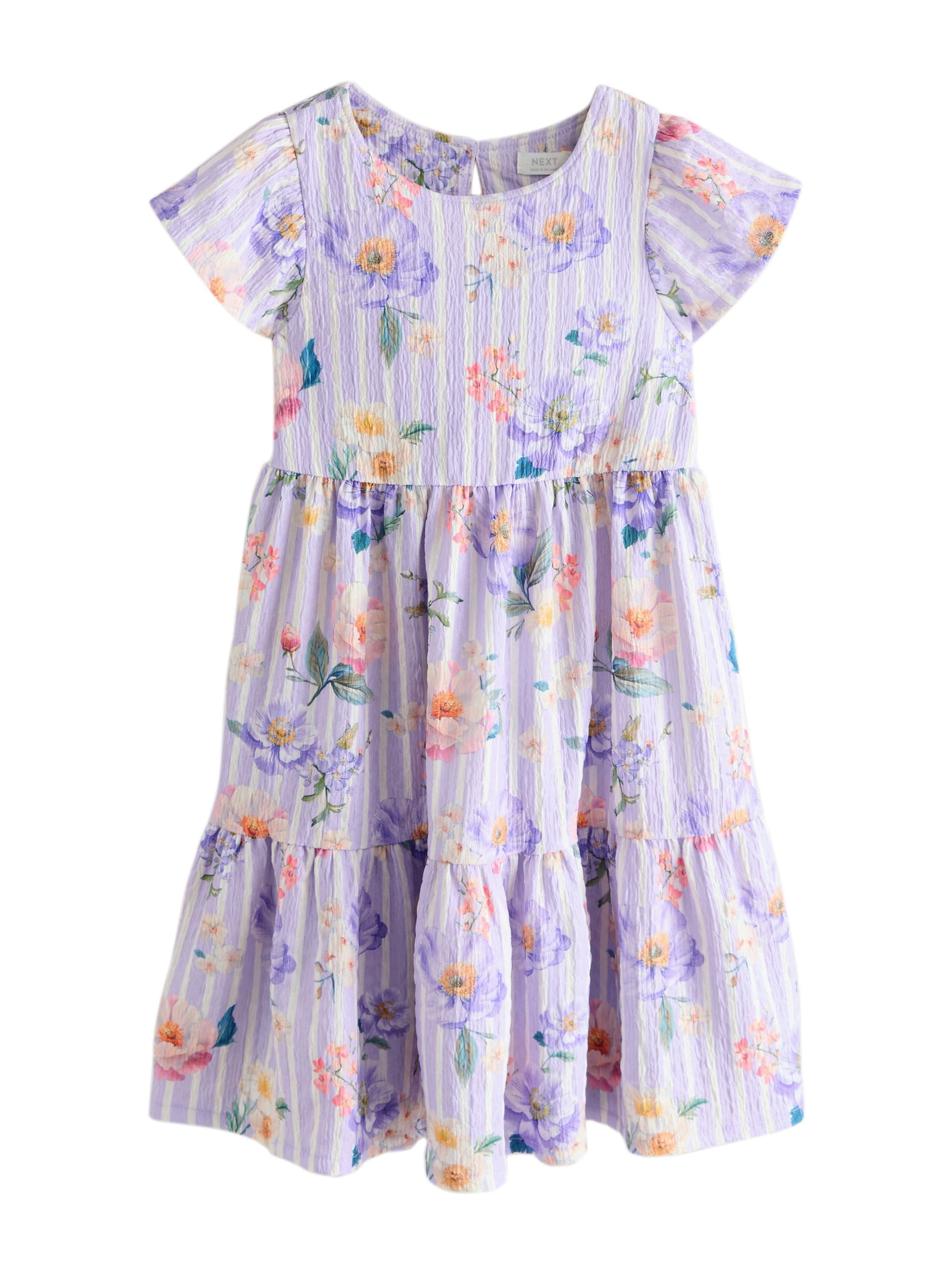 Next Šaty – fialová: přední strana