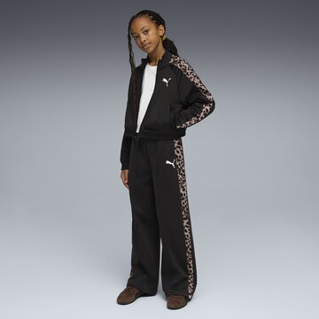 Loosefit Pantalon de sport 'T7 Animal' PUMA en noir