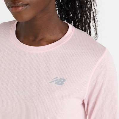 new balance Performance Shirt 'Athletics' in Rose / Silver, Item view