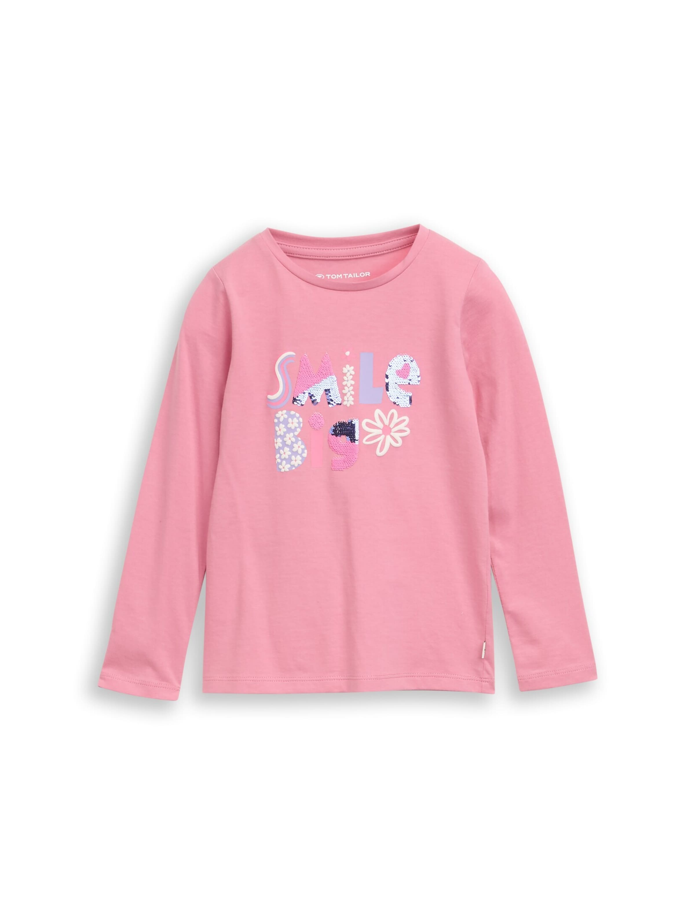 TOM TAILOR Shirt in Roze: voorkant