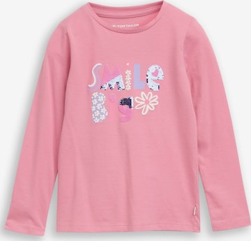 TOM TAILOR Shirt in Roze: voorkant