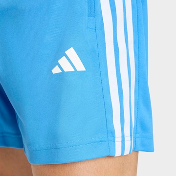 ADIDAS PERFORMANCE Regular Workout Pants 'WE BAS 3SPQ' in Blue
