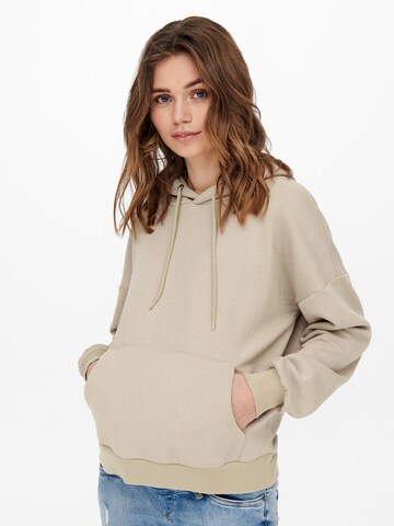 Only Maternity Sweatshirt i beige