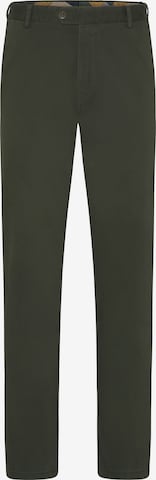 MEYER Chino Pants in Green: front