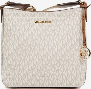 Sac bandoulière Michael Kors en beige : devant
