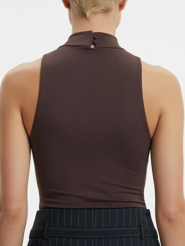 Shirtbody 'Tia' studioselect en marron