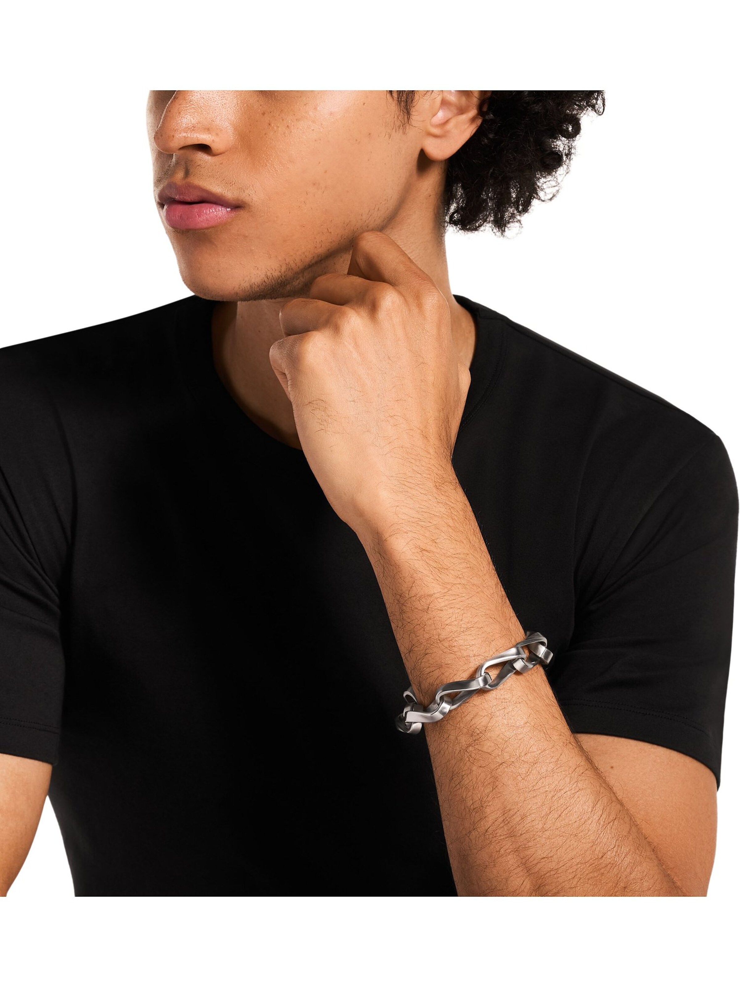 Emporio Armani Armband in Silber: Vorderseite