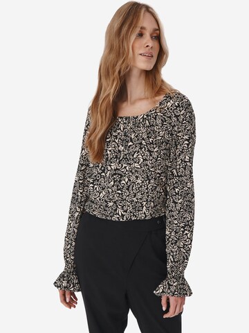 TATUUM Blouse 'ERYTREA ' in Zwart: voorkant