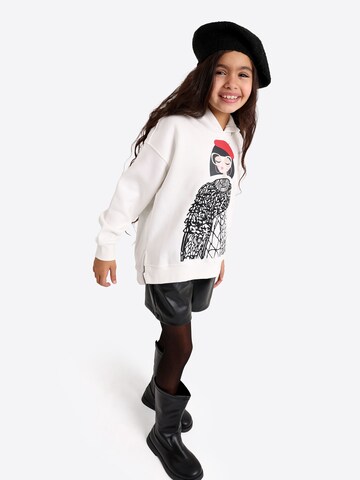 Sweat-shirt Solang en blanc