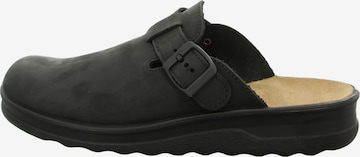 Westland Clogs in Black: front