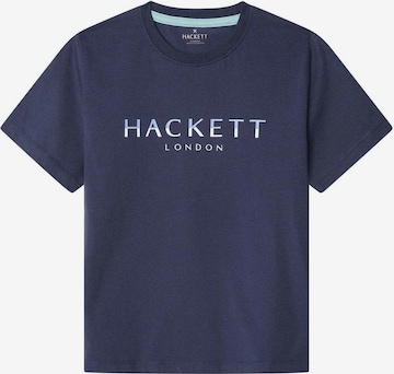 T-Shirt Hackett London en bleu : devant