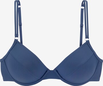 Top per bikini 'Rome' di s.Oliver in blu: frontale