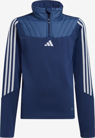 ADIDAS PERFORMANCE Sportief sweatshirt 'Tiro 23' in Blauw