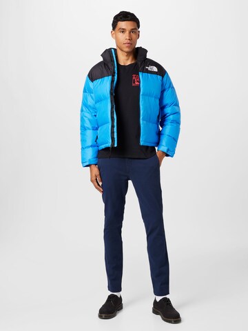 zils THE NORTH FACE Standarta piegriezums Ziemas jaka 'M 1996 Retro Nuptse'