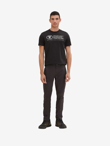 TOM TAILOR Slim fit Chino Pants in Black