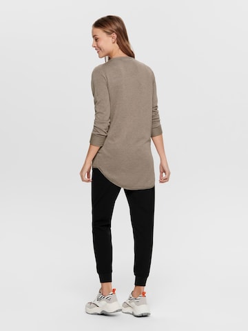 ONLY Sweter 'Mila' w kolorze brązowy
