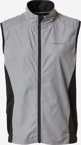 ENDURANCE Sports Vest in Silver: front