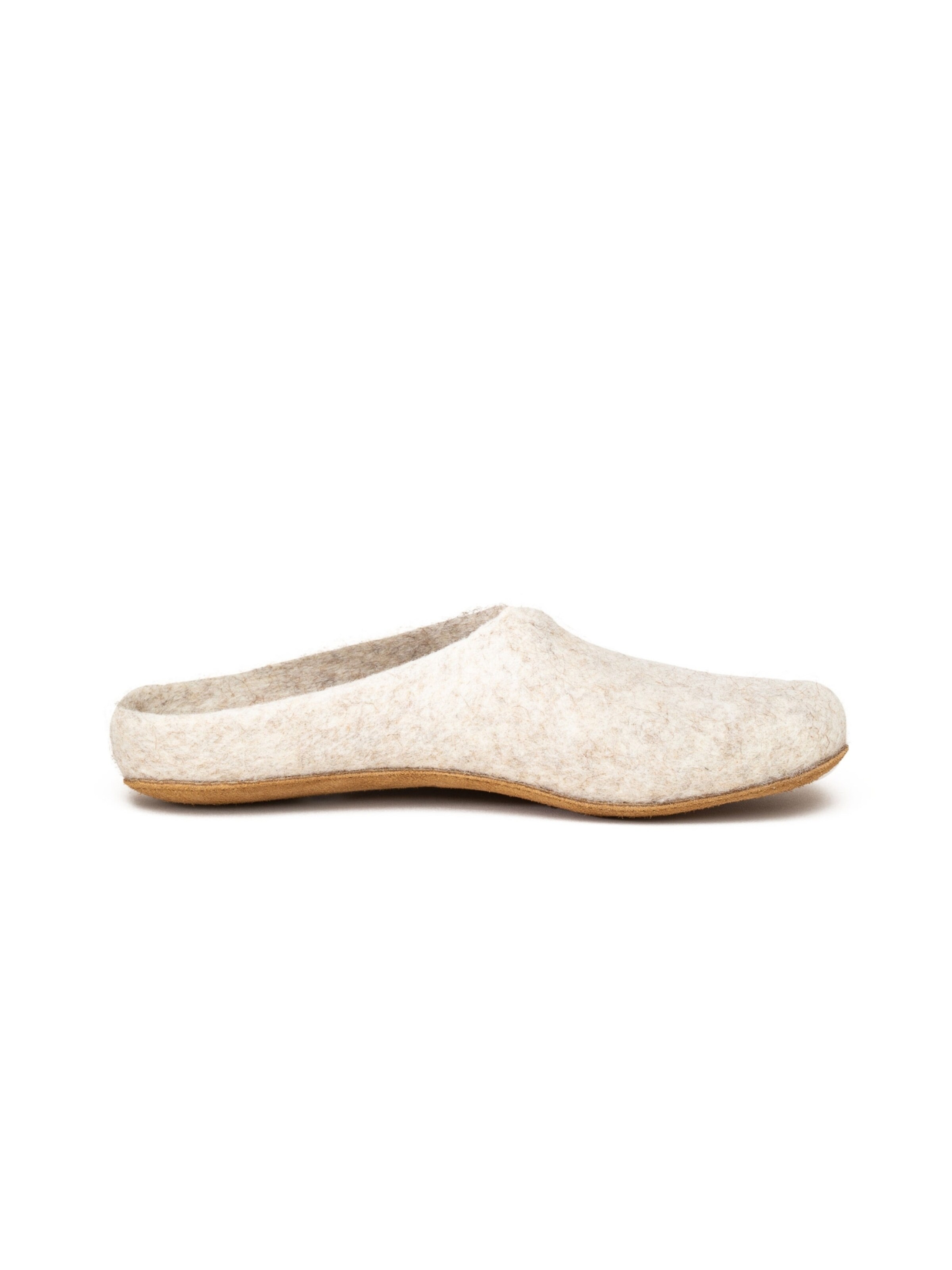 MagicFelt Slippers 'Filzpantoffel Magicfelt 713' in Beige