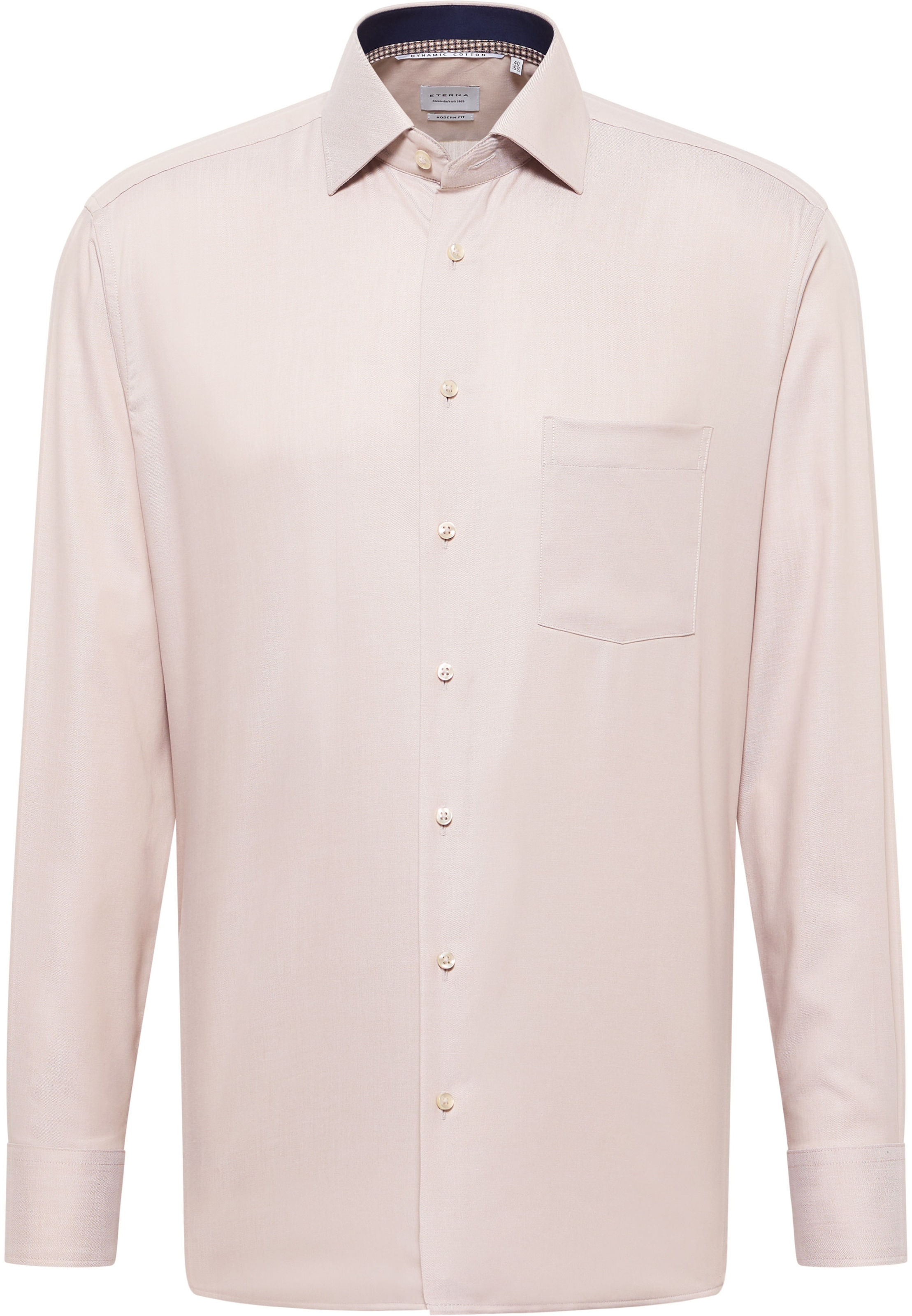 ETERNA Regular Fit Hemd in Braun