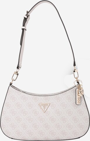 GUESS Schultertasche 'NOELLE' in Beige