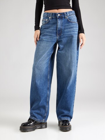 TOPSHOP Loose fit Jeans 'Gilmore' in Blue: front