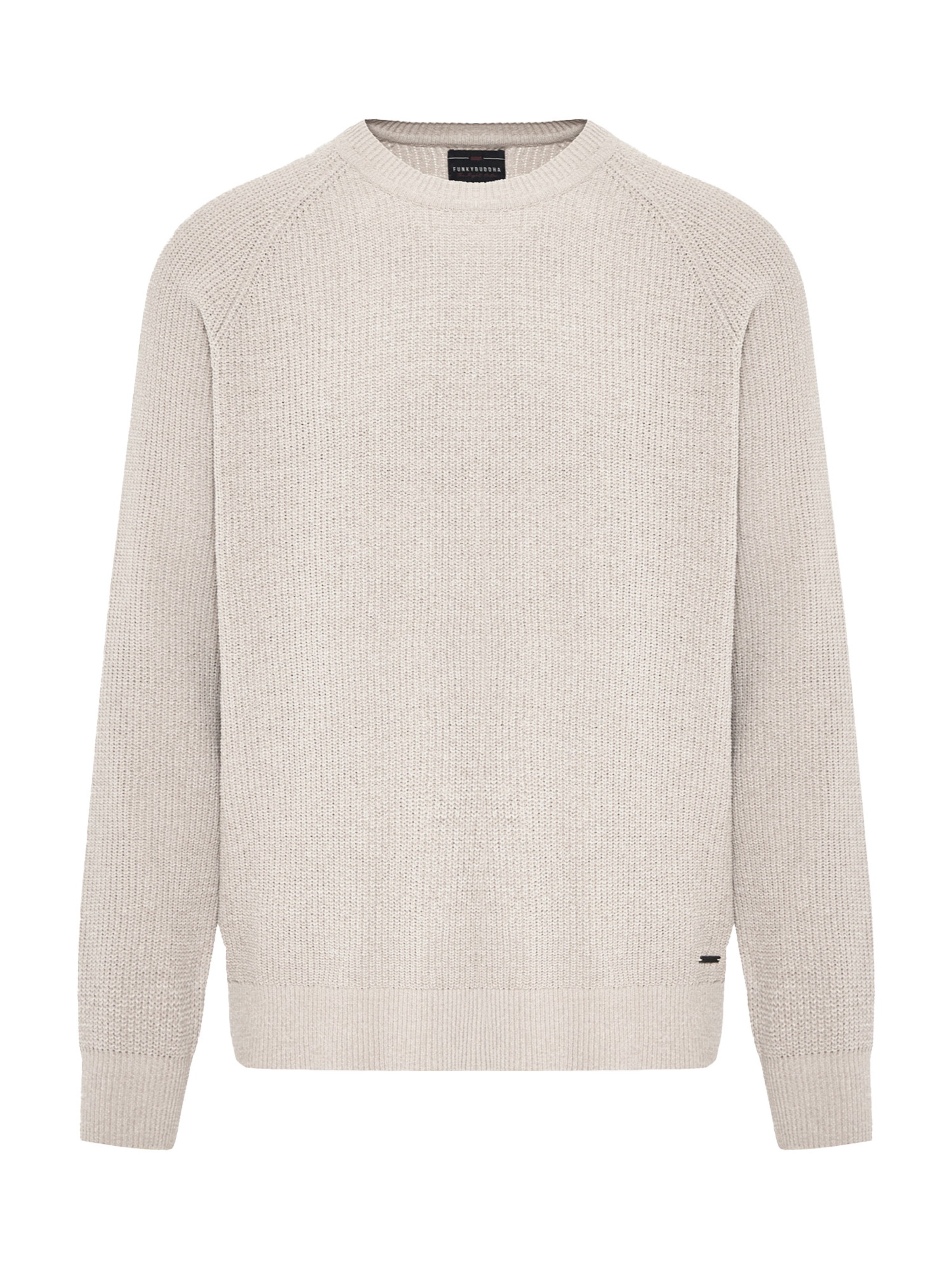 Funky Buddha Πουλόβερ σε γκρι, Άποψη προϊόντος